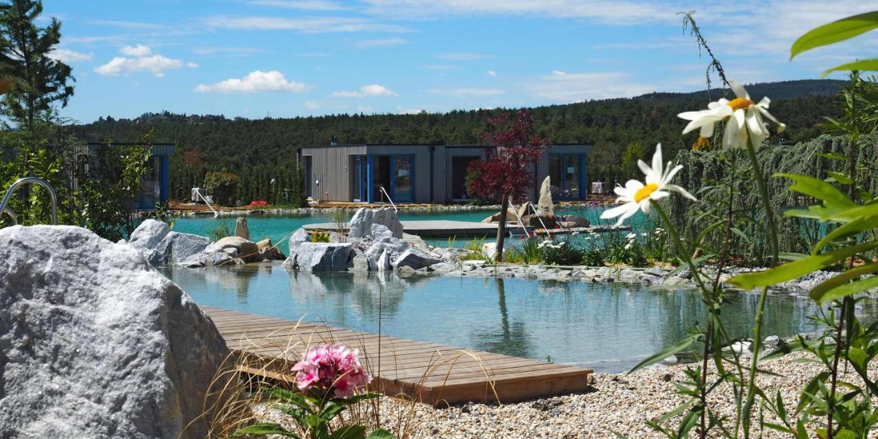 Kittenberger Chalets Am Gartensee Schiltern bei Langenlois Экстерьер фото